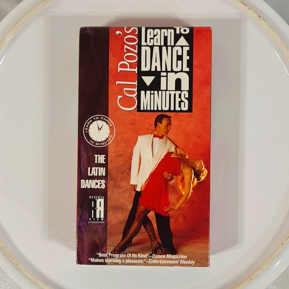 Cal Pozo's Learn To Latin Dance VHS Tape